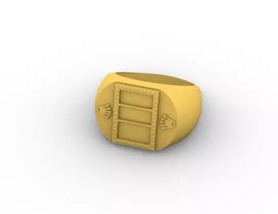 Men ring colombia 3D print model