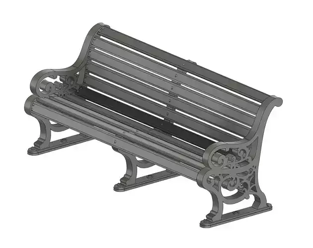 Bench for Titanic 1-200 Scale