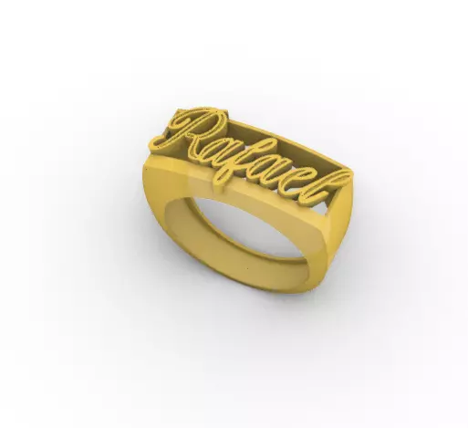 Raphael men ring 3D print model