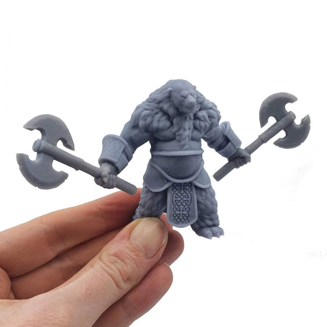 Polar Bear Warriors  3D print model_1