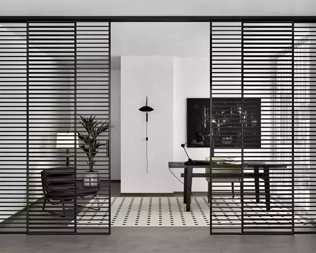 study office room interior 3D model