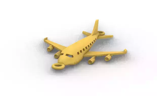 Airplane Jewel   3D print model