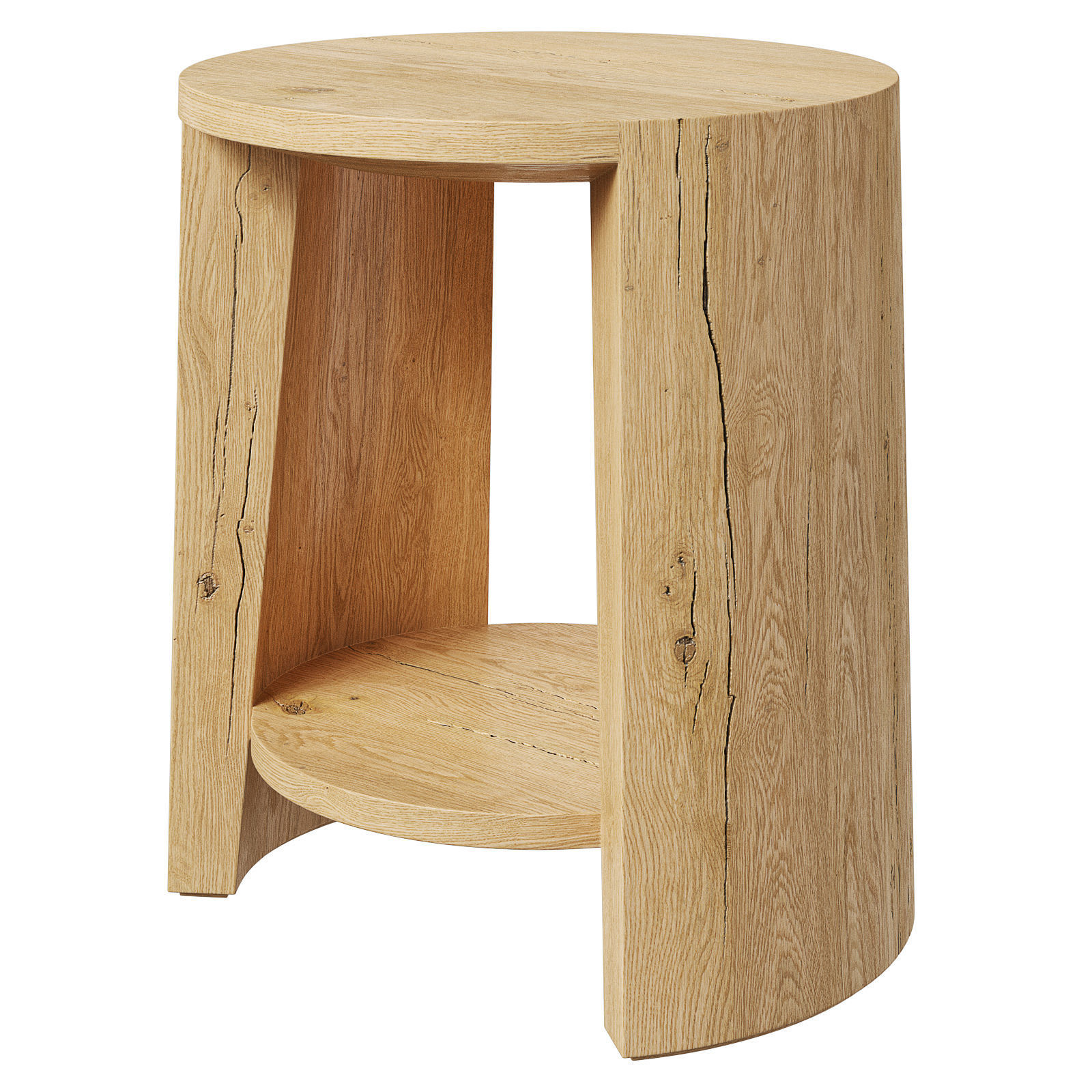 Restoration Hardware side tables Wyeth 3D model_2