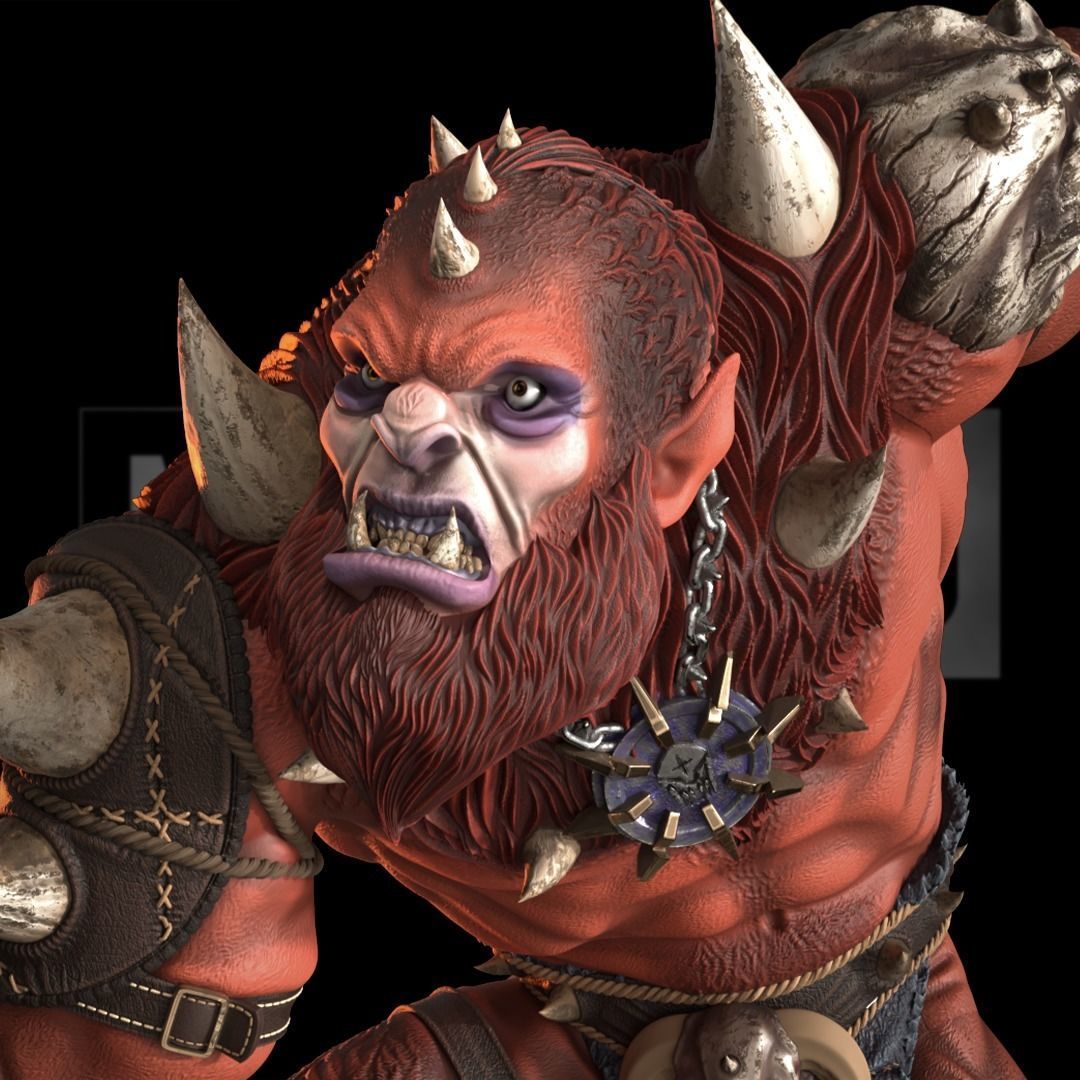 Fan Art - Beastman from MOTU - Statue 3D print model_6
