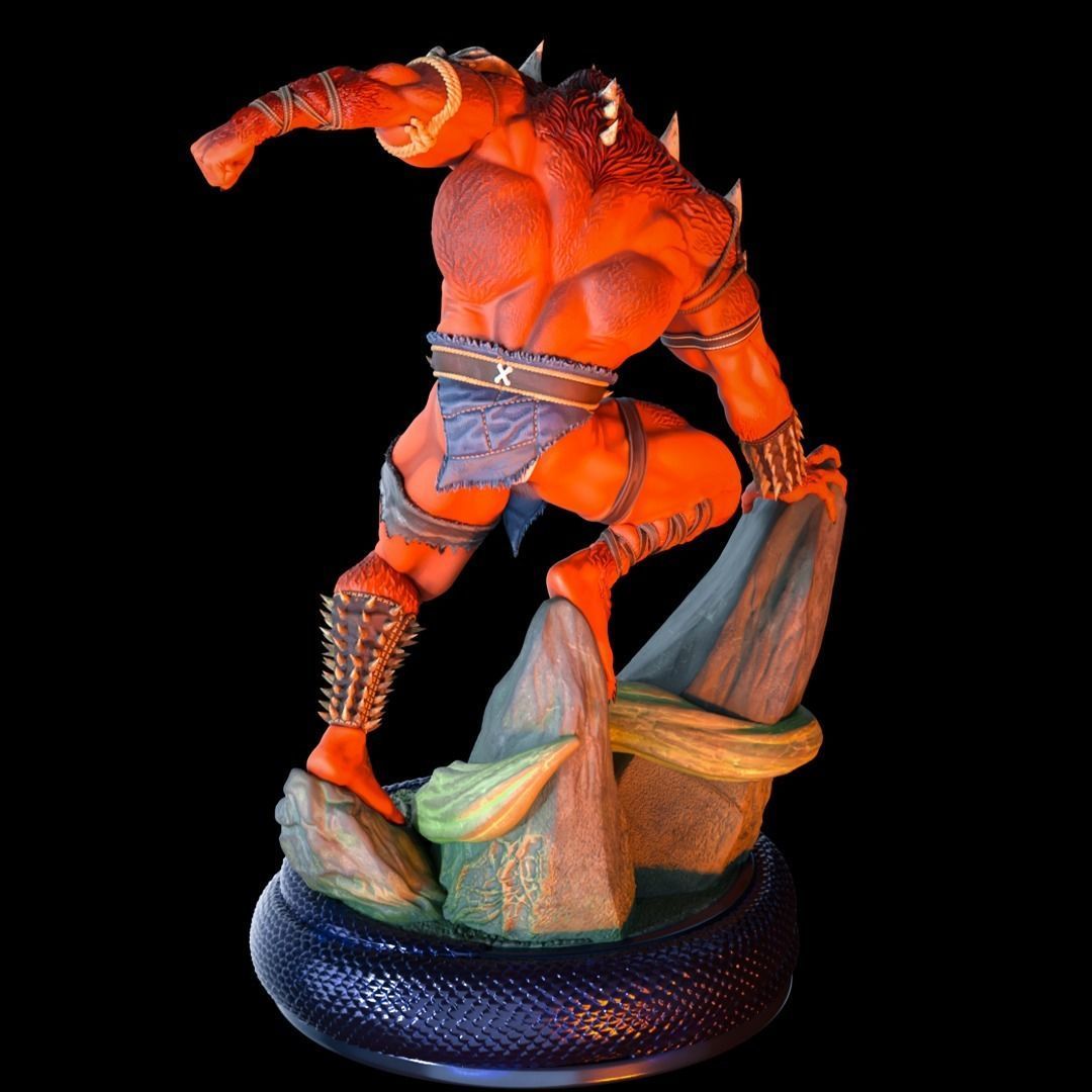 Fan Art - Beastman from MOTU - Statue 3D print model_5