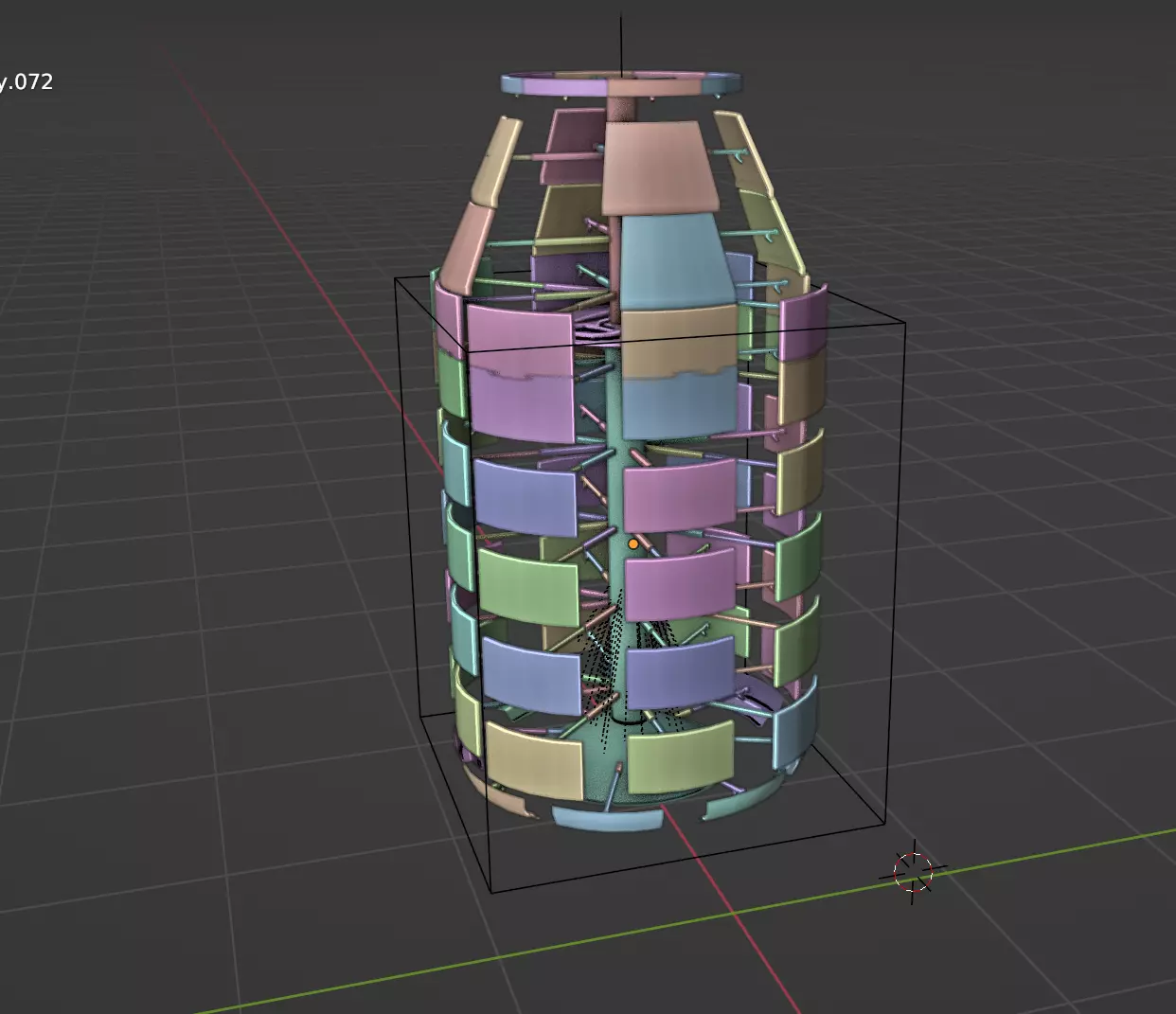 Mechanism can Free 3D model