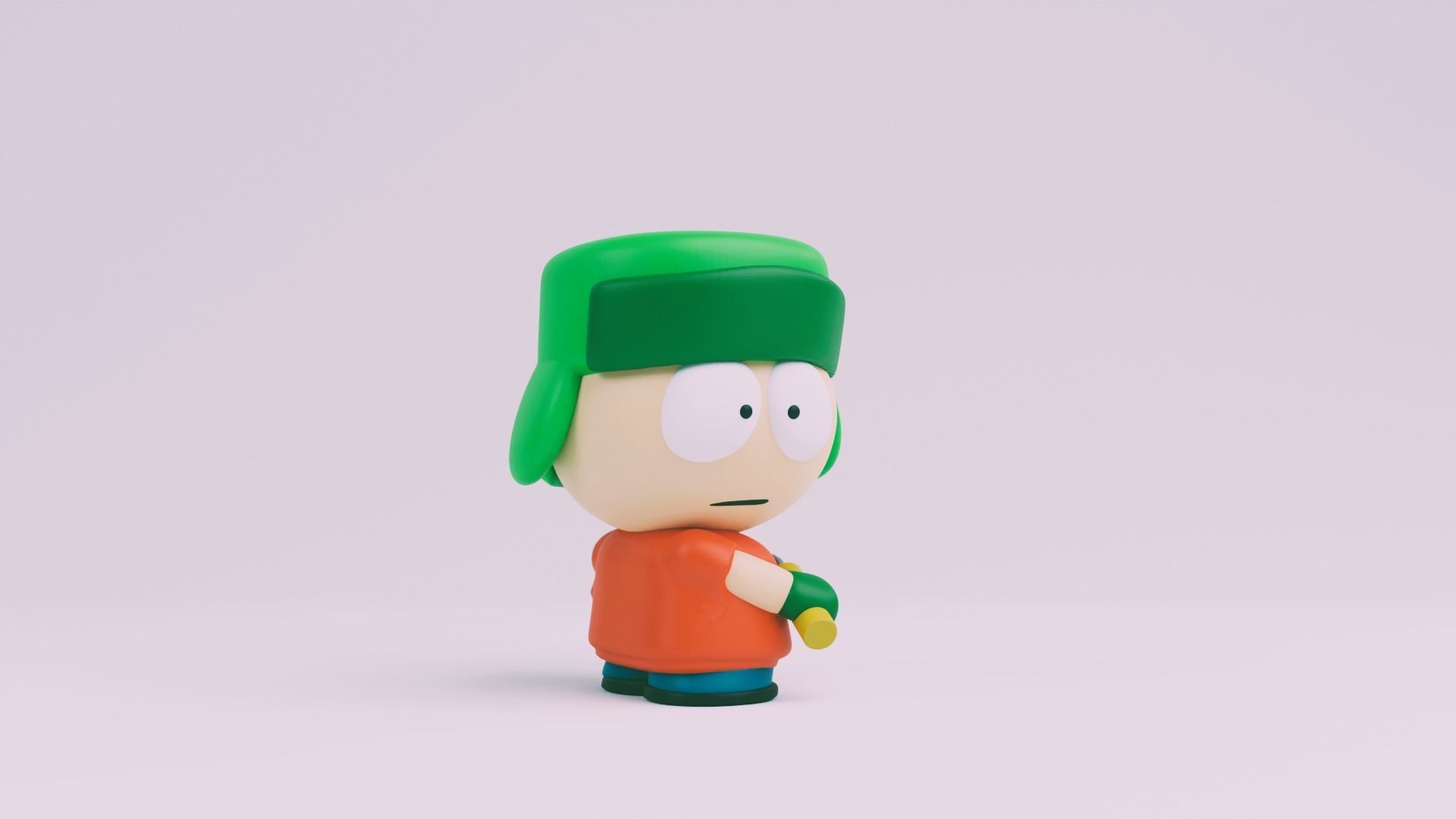 South Park Good Times With Weapons Kyle 3D print model_3