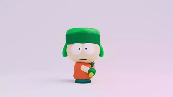 South Park Good Times With Weapons Kyle 3D print model