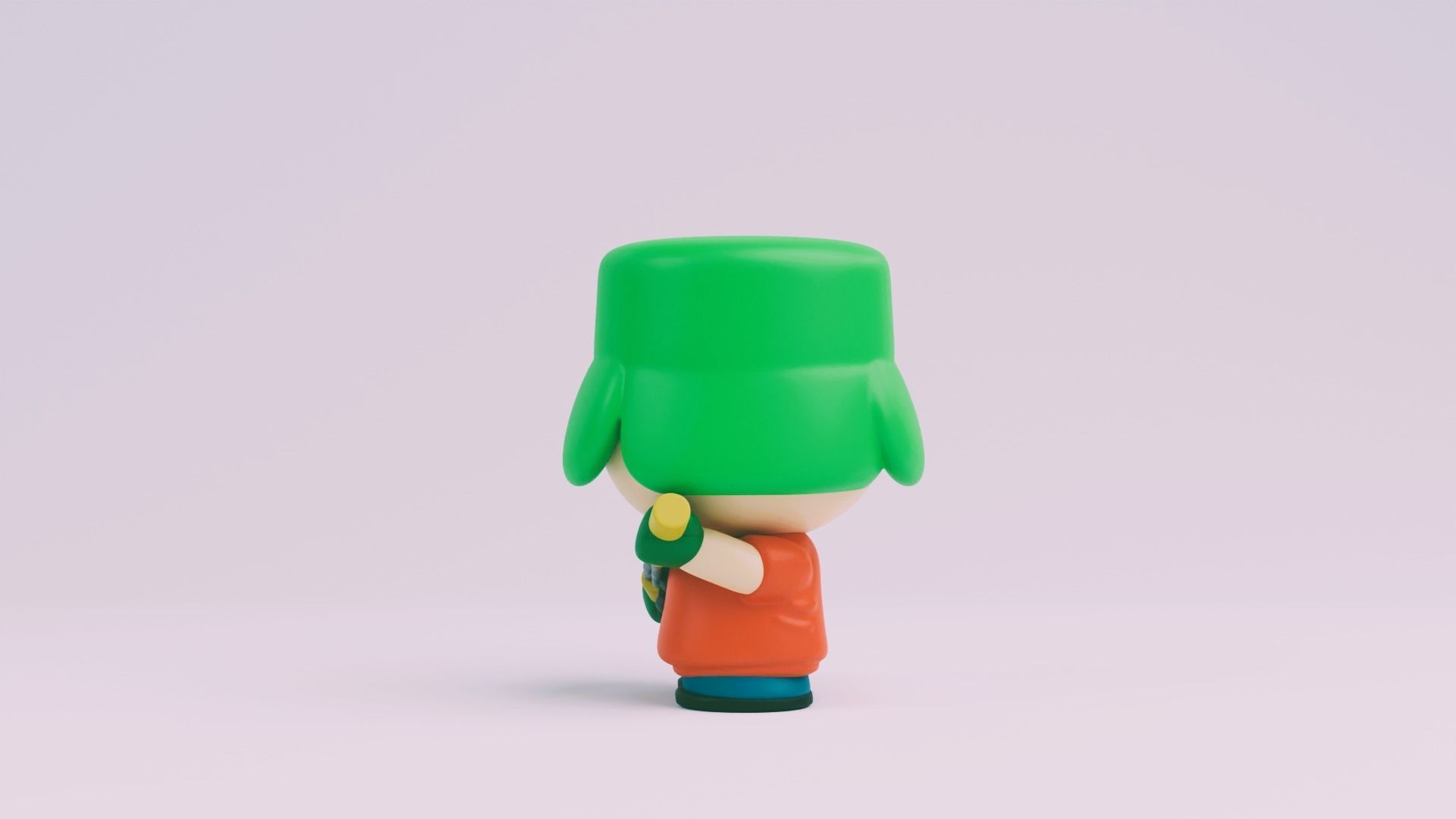 South Park Good Times With Weapons Kyle 3D print model_7