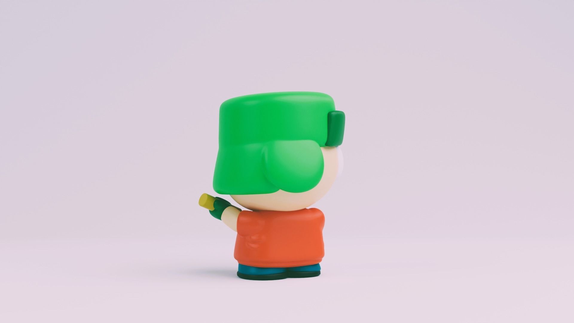 South Park Good Times With Weapons Kyle 3D print model_6