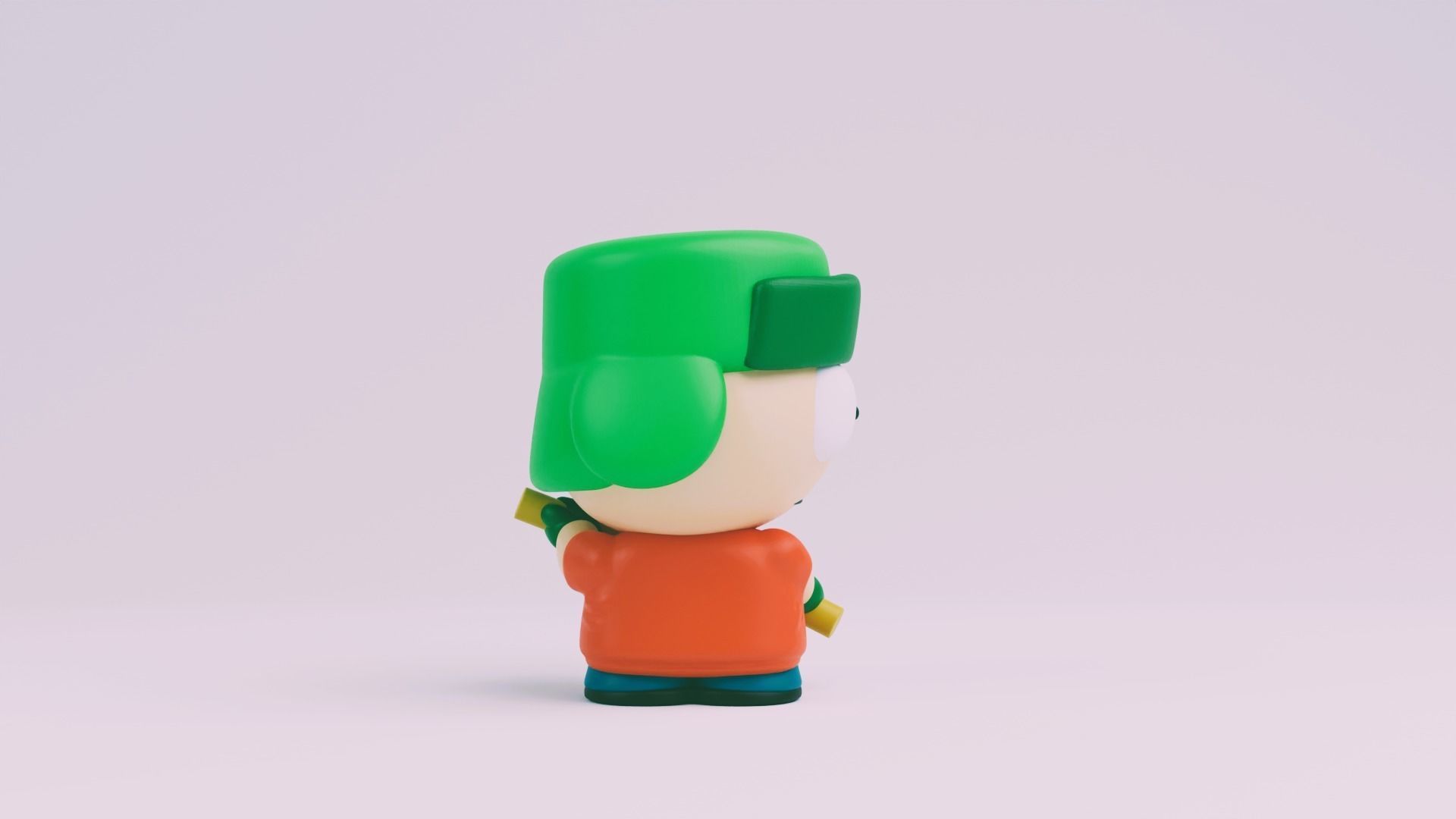 South Park Good Times With Weapons Kyle 3D print model_5