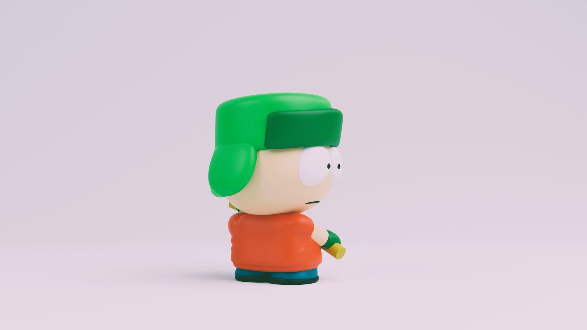 South Park Good Times With Weapons Kyle 3D print model_4