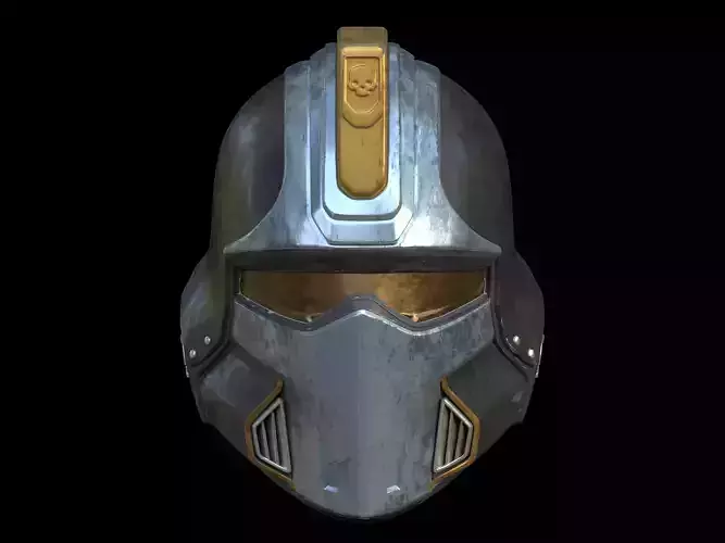 Helldiver Hero Helmet 3d print file 3D print model