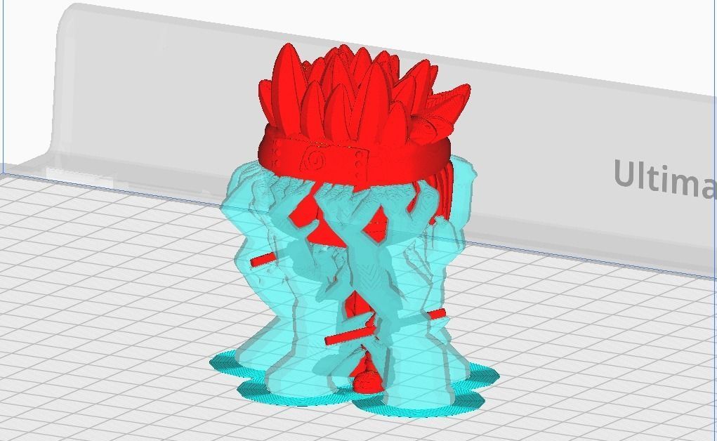 Naruto funko pop Six Paths Sage Mode 3D print model_12