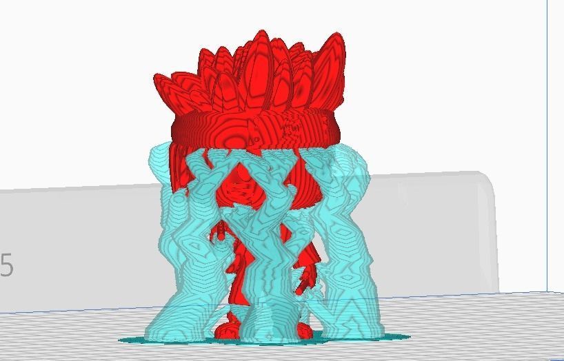 Naruto funko pop Six Paths Sage Mode 3D print model_14