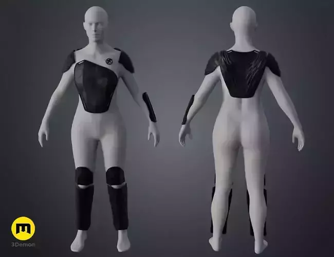 Mockingjay Armor Hunger Games 3D print model Mockingjay Armor Hunger Games 3D print model