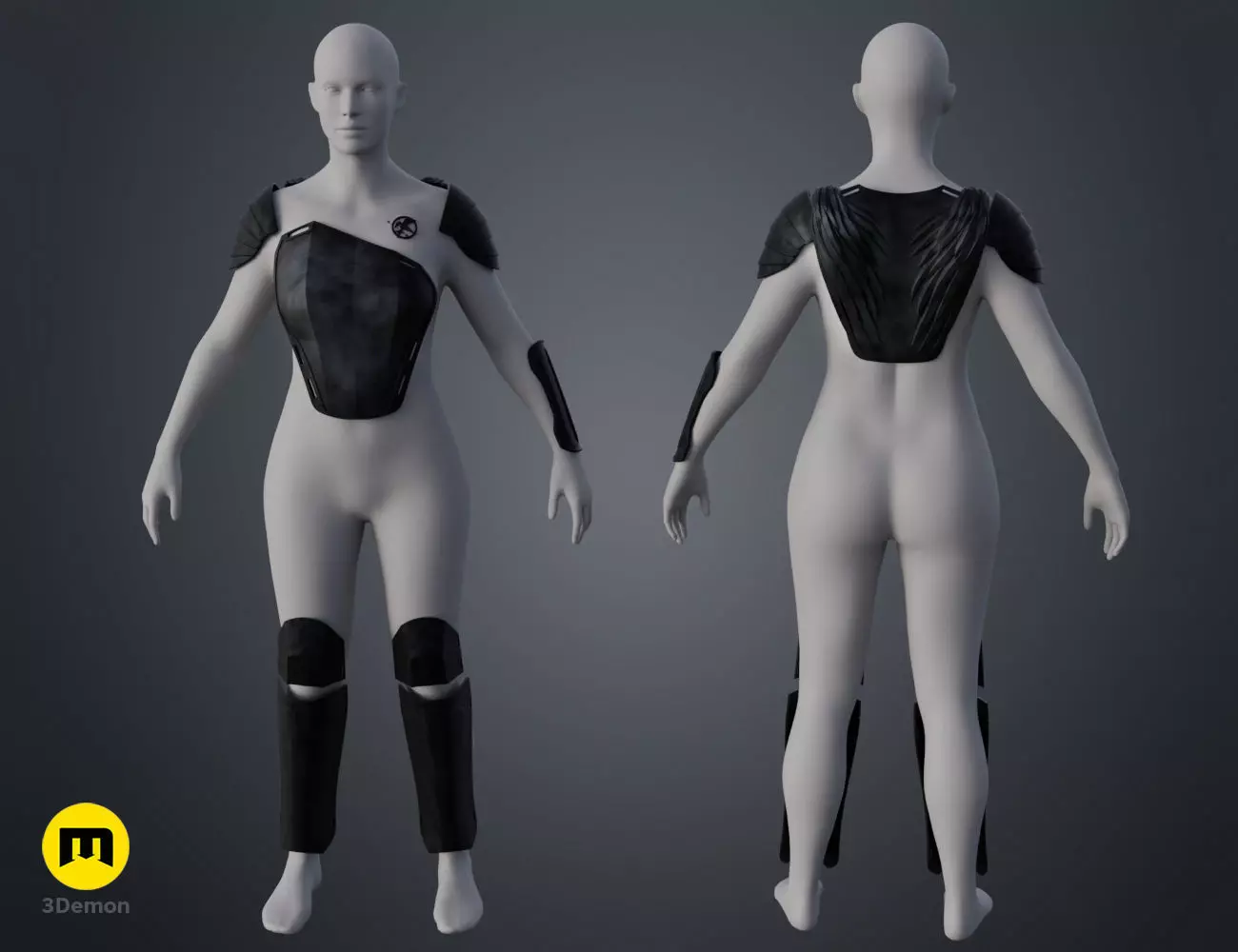 Mockingjay Armor Hunger Games 3D print model_0