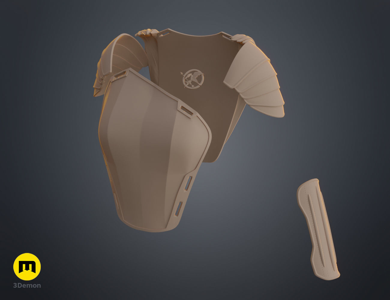 Mockingjay Armor Hunger Games 3D print model_8