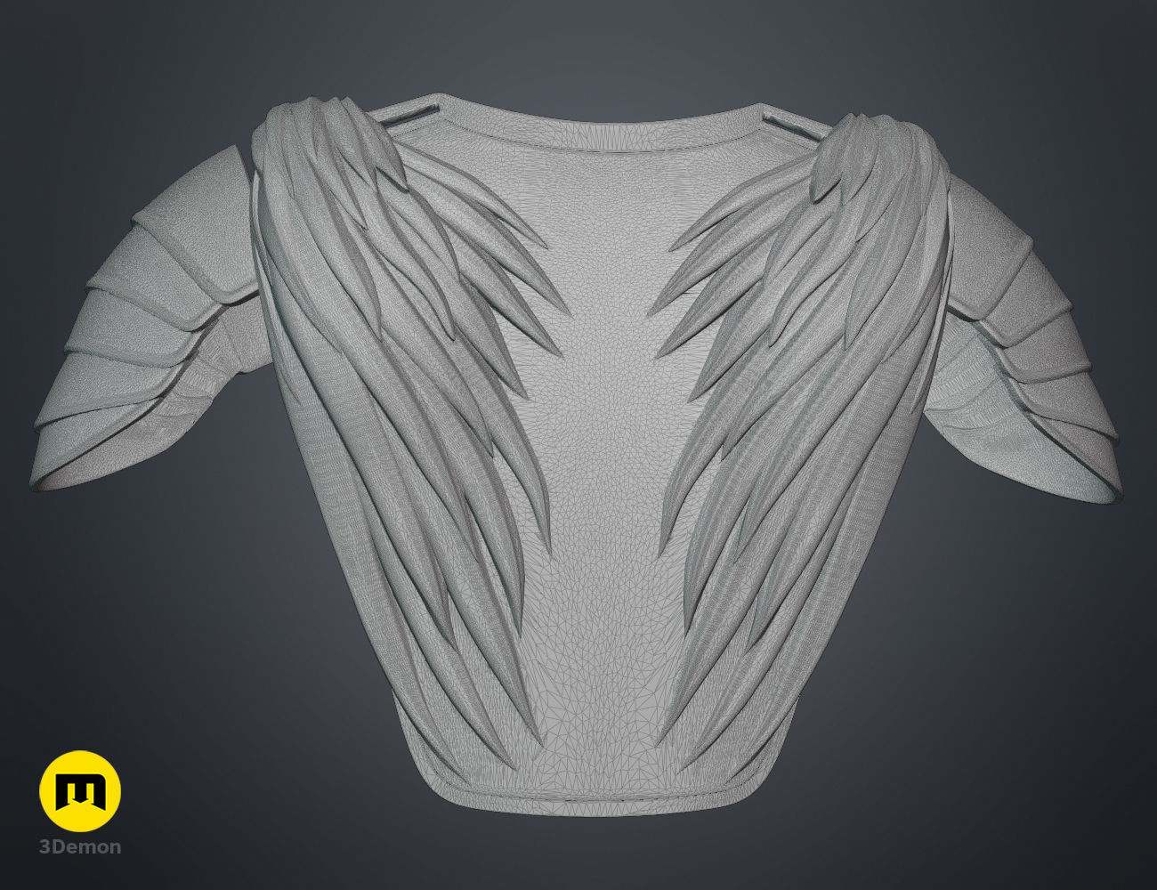 Mockingjay Armor Hunger Games 3D print model_26