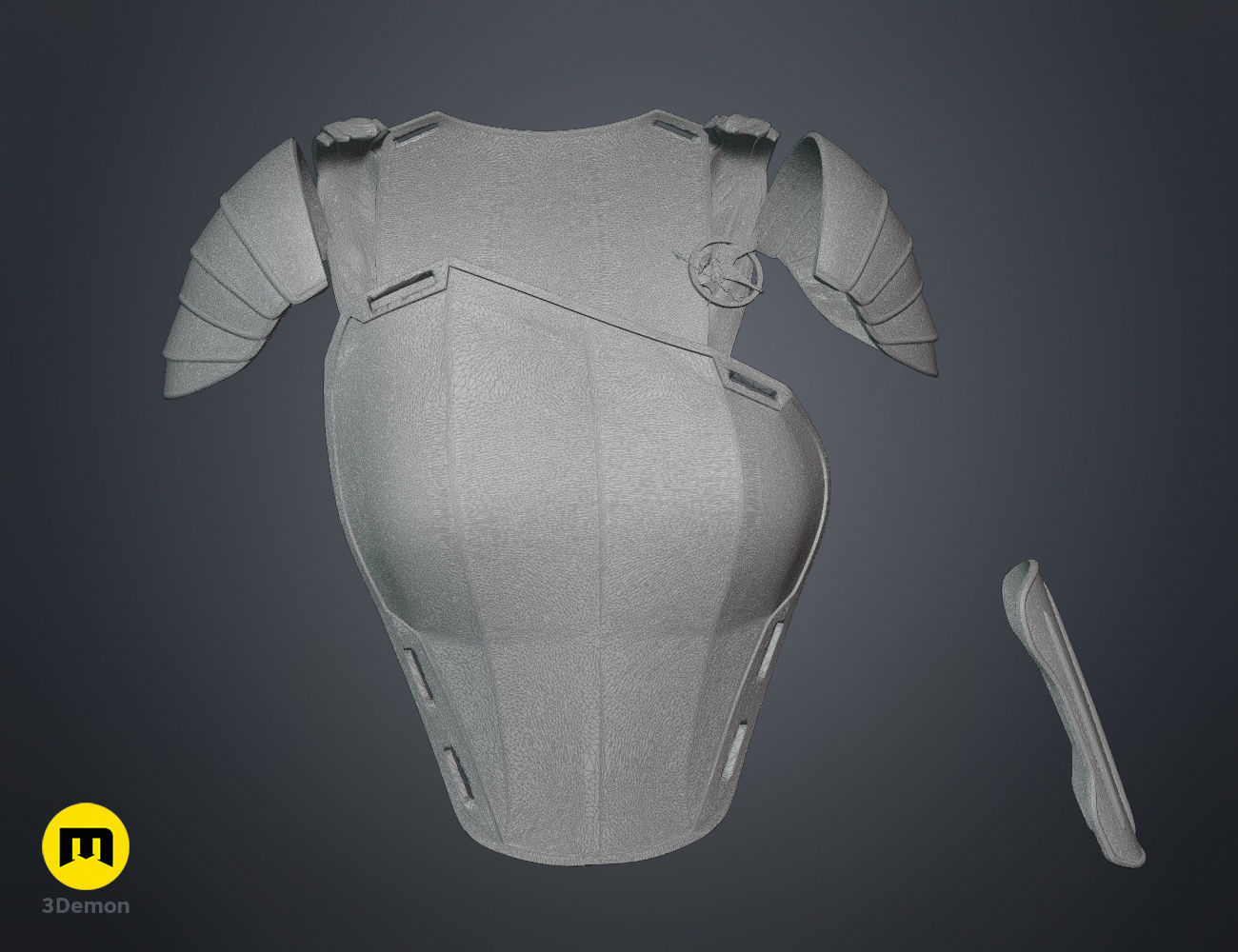Mockingjay Armor Hunger Games 3D print model_25