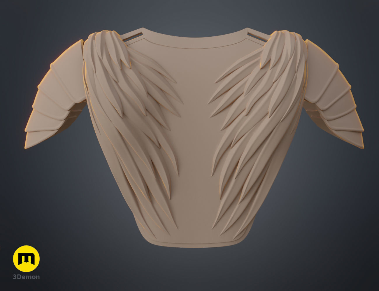 Mockingjay Armor Hunger Games 3D print model_16