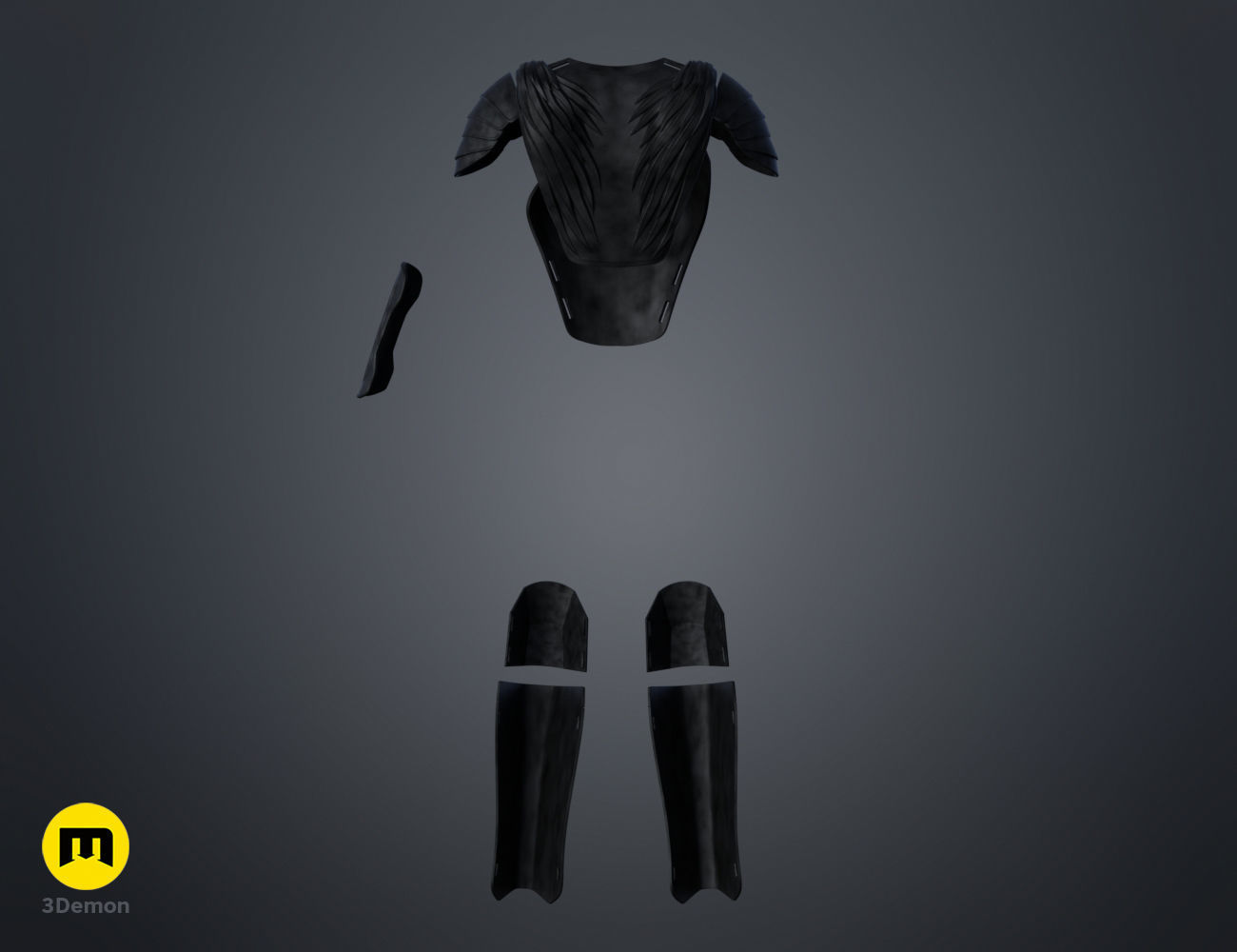 Mockingjay Armor Hunger Games 3D print model_10