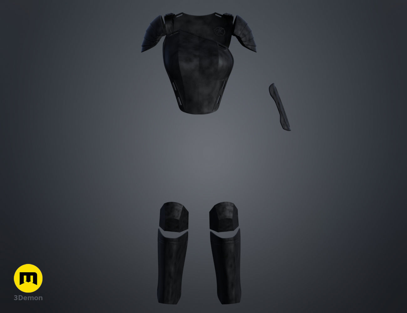 Mockingjay Armor Hunger Games 3D print model_9