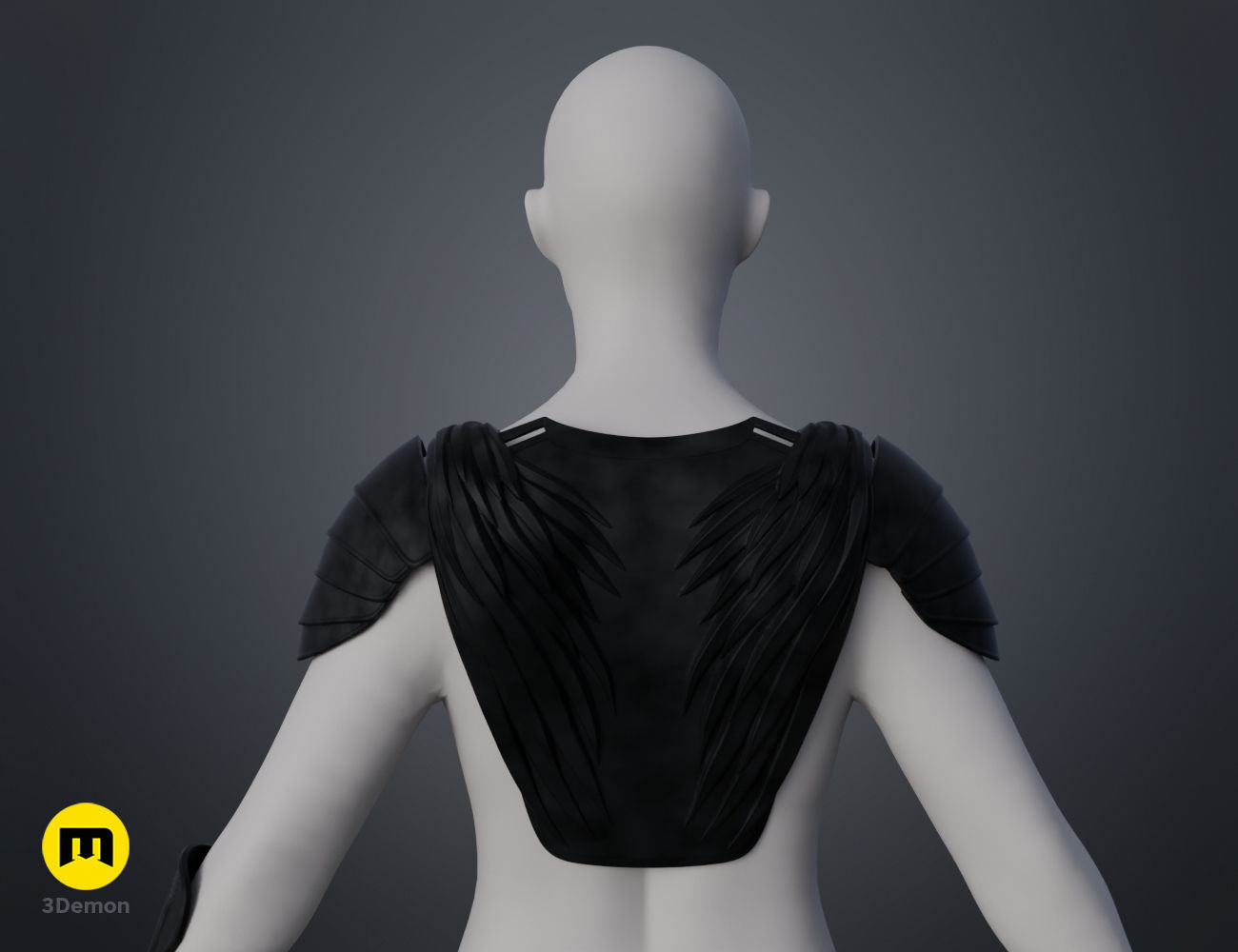 Mockingjay Armor Hunger Games 3D print model_1