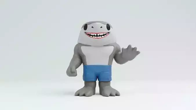 king shark from the suicide squad