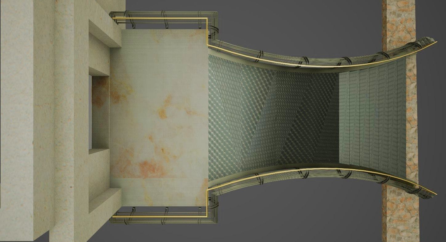 Steel bridge 3D model_5