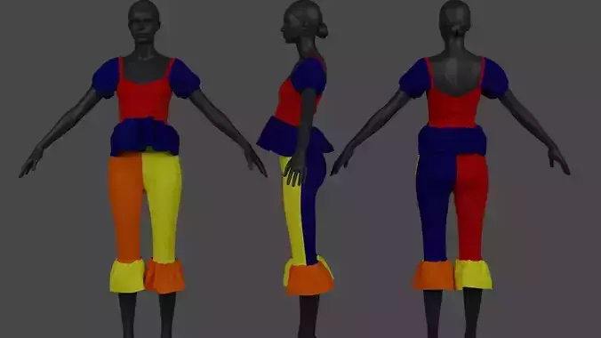 Thai Thongkwao costume