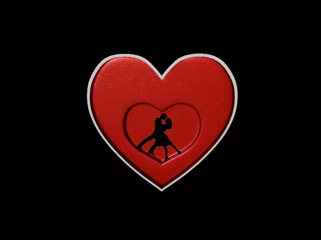 Love Heart Free 3D print model