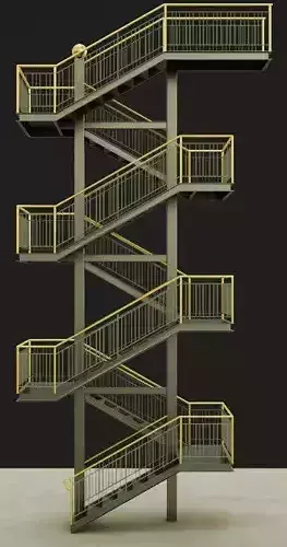 Emergency staircase