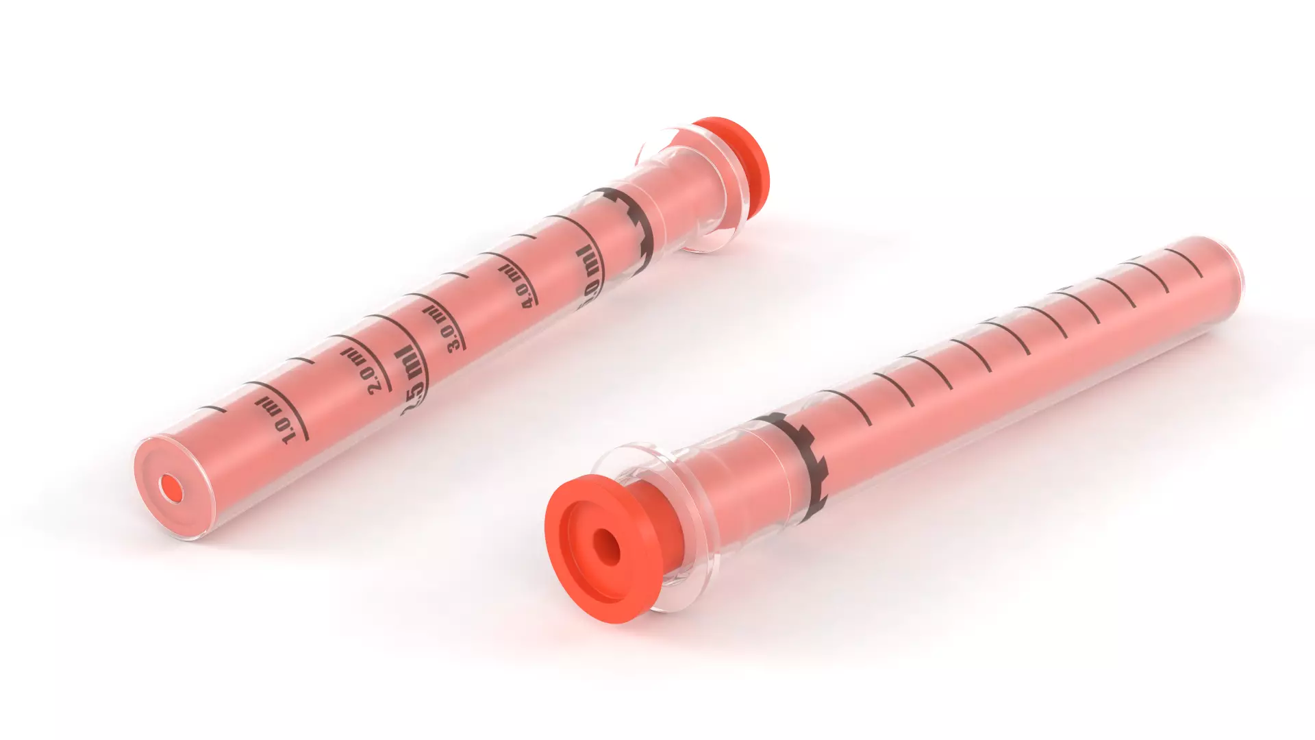 Syringe Free 3D model