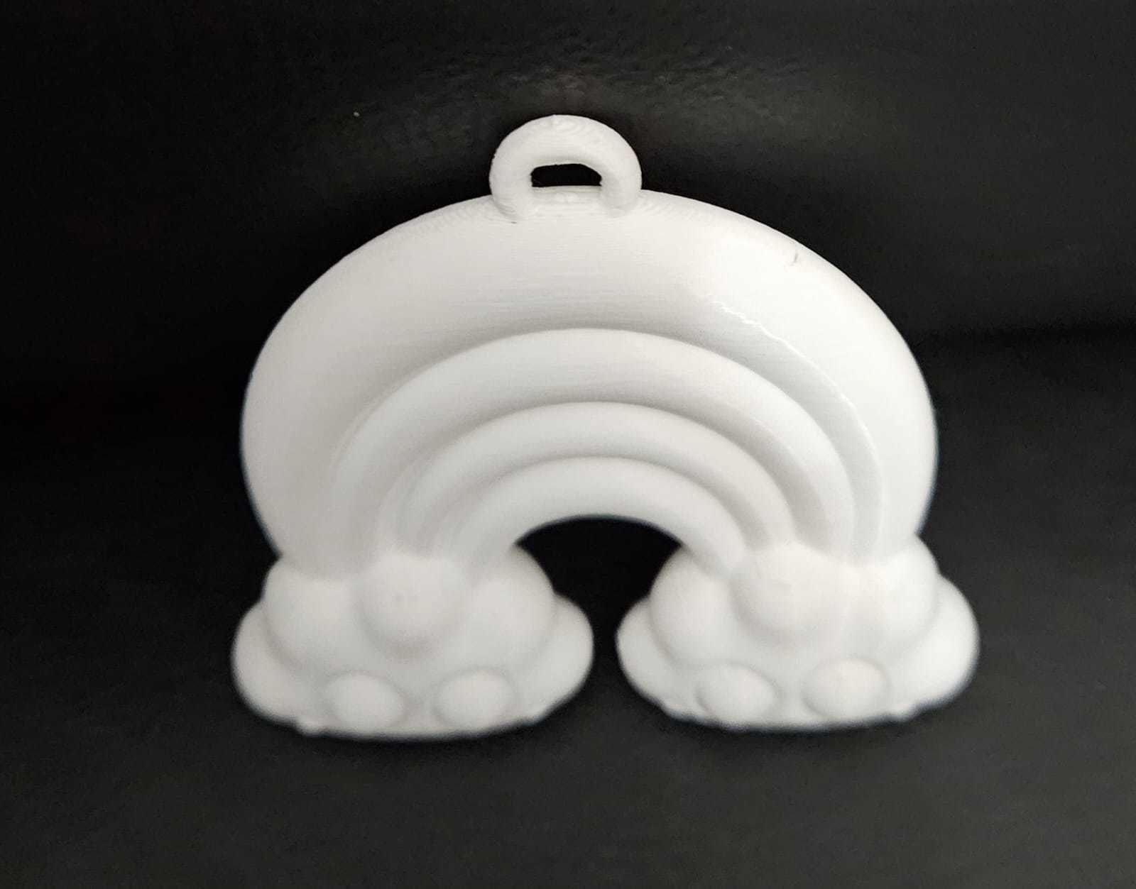 Rainbow Keychain 3D print model_11