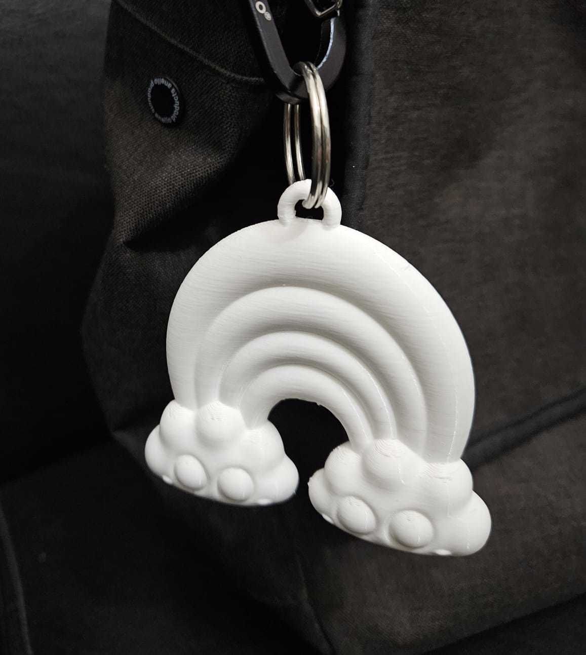 Rainbow Keychain 3D print model_10