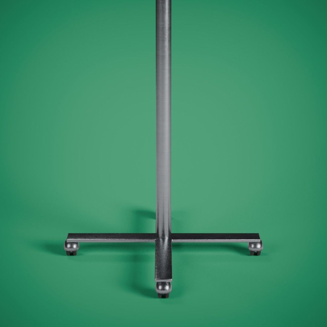 Saline Stand Free 3D model_3