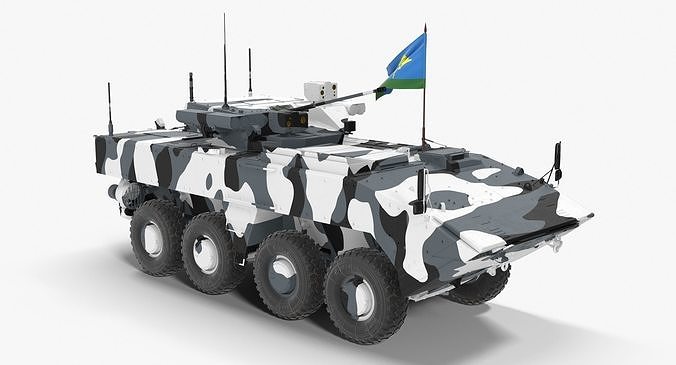 VPK-7829 Bumerang Urban Clean Low-poly 3D model