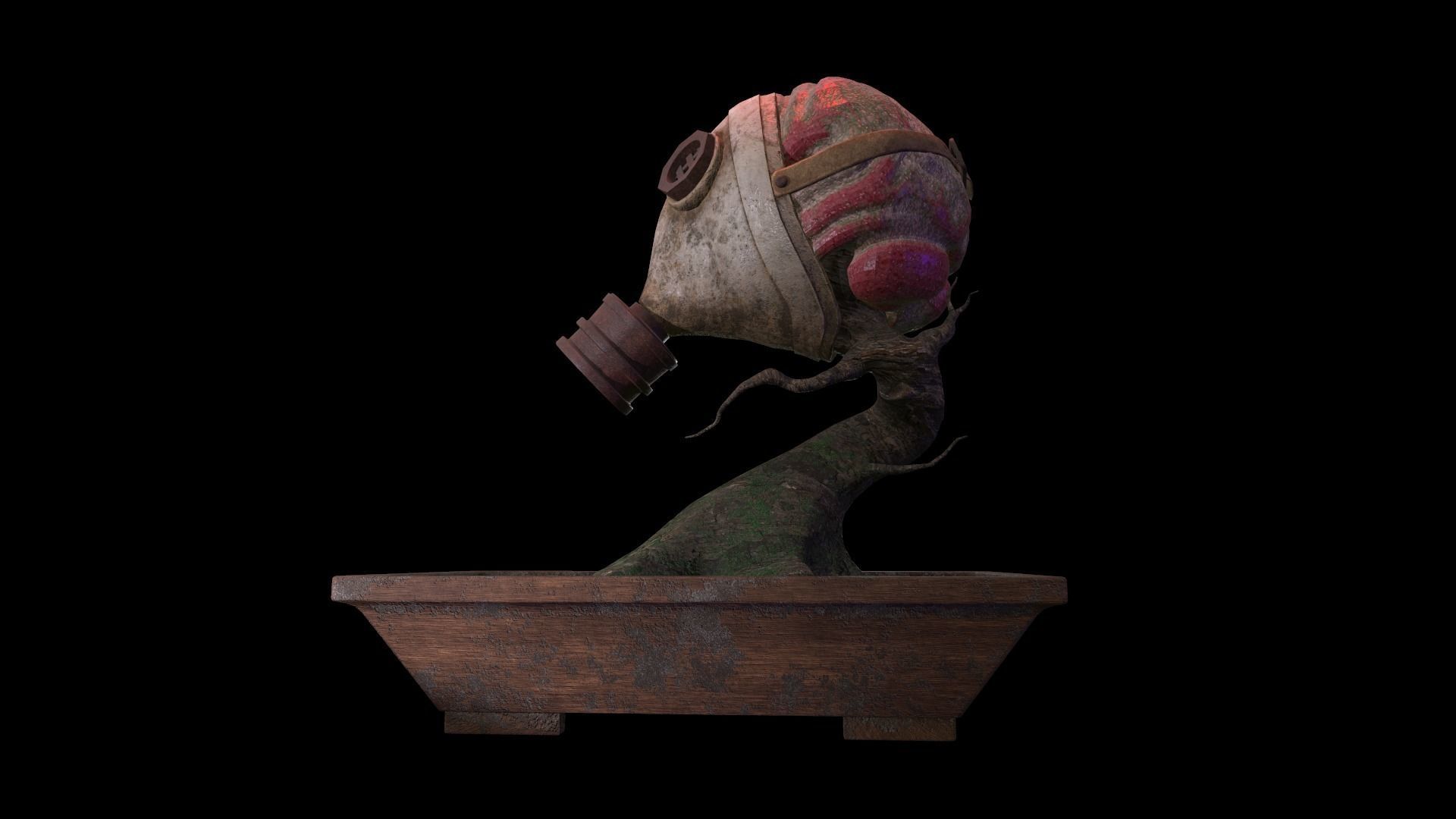 STYLIZED SELF RELIABLE TREE  Low-poly 3D model_2