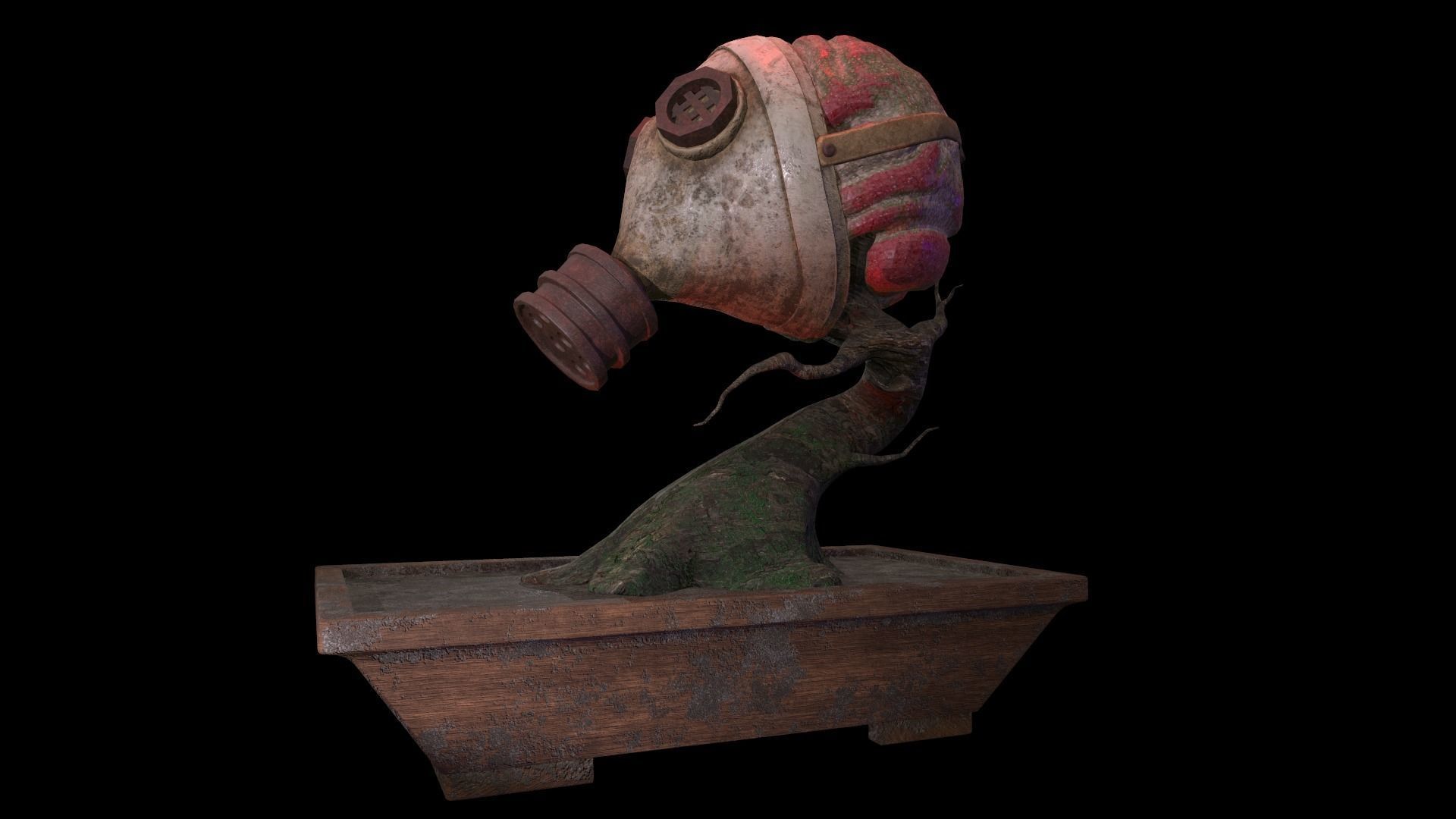 STYLIZED SELF RELIABLE TREE  Low-poly 3D model_5