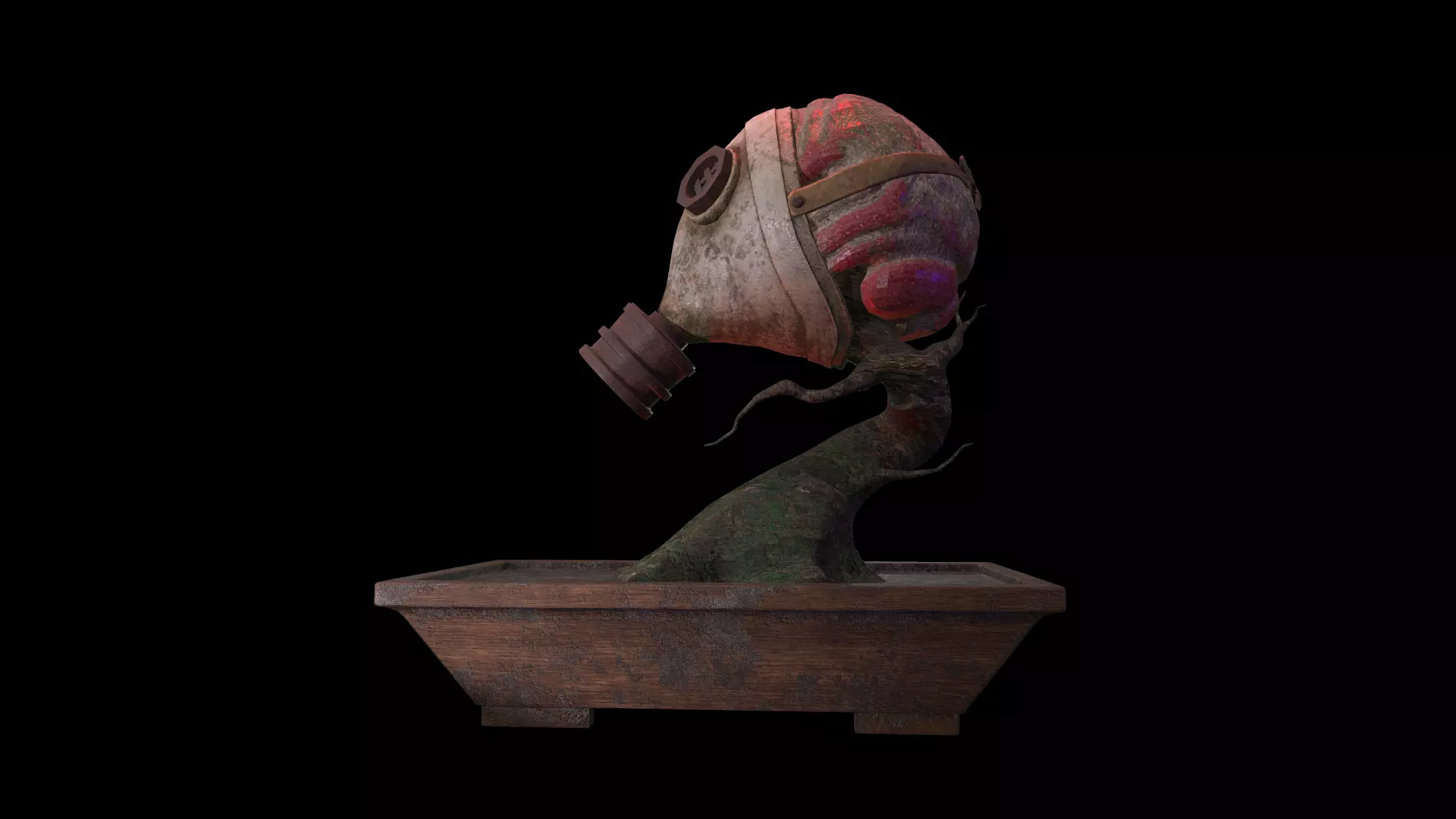 STYLIZED SELF RELIABLE TREE  Low-poly 3D model_0