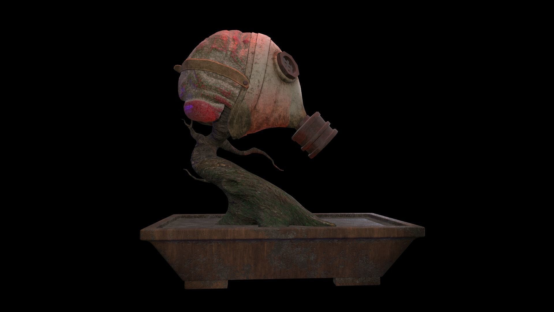 STYLIZED SELF RELIABLE TREE  Low-poly 3D model_3