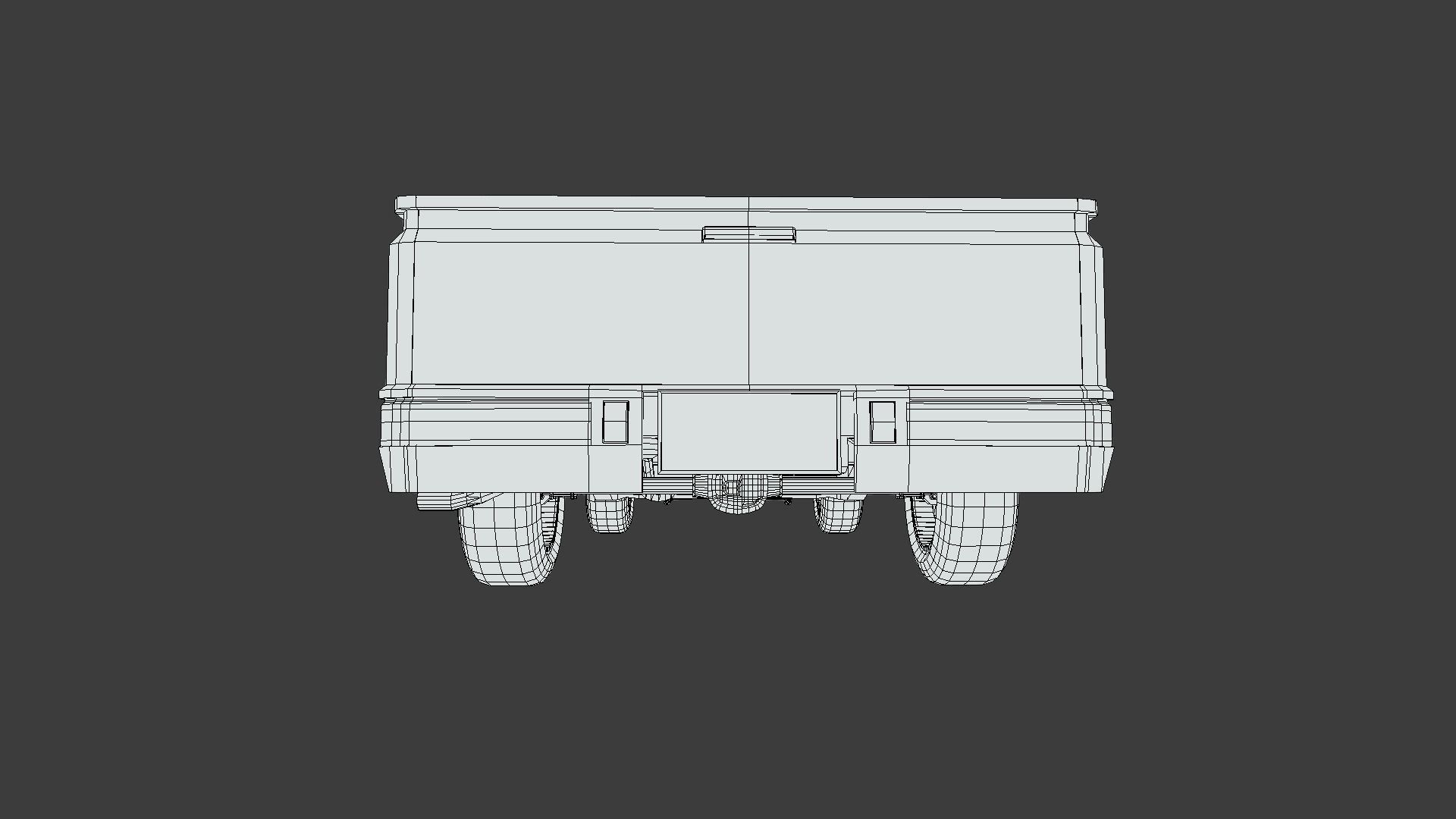 Datsun 720 Pickup Truck Low-poly 3D model_21