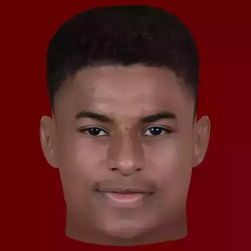 Marcus Rasford Head - Low poly head for game