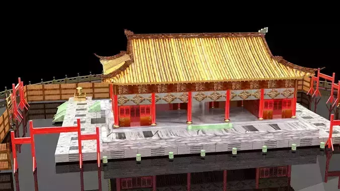Chinese ancient house 