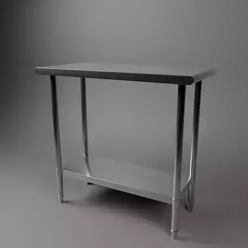 Stainless steel table - Mesa de acero inoxidable - FERRINOX 3D model