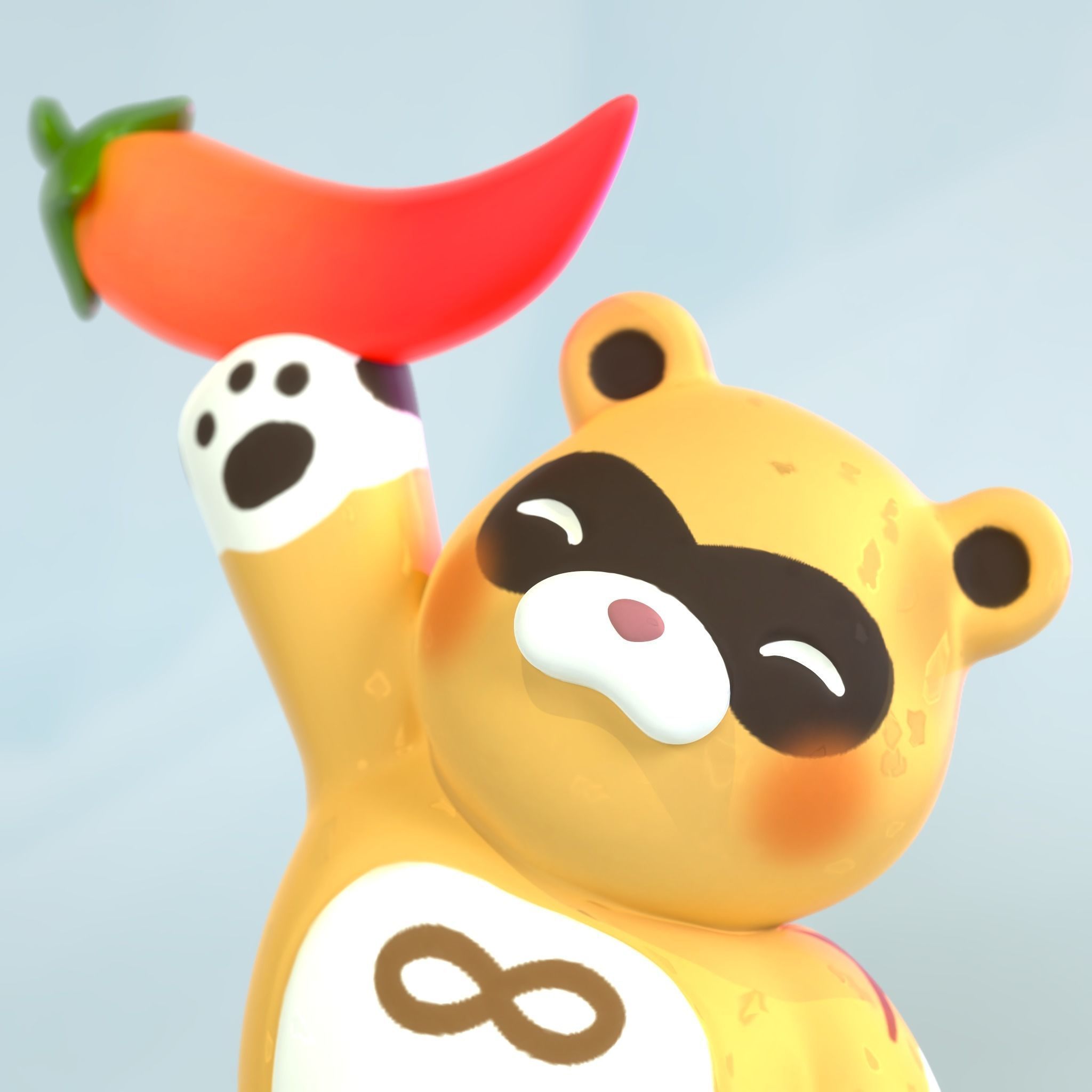 Gouba the God of the Stove 3D print model_10