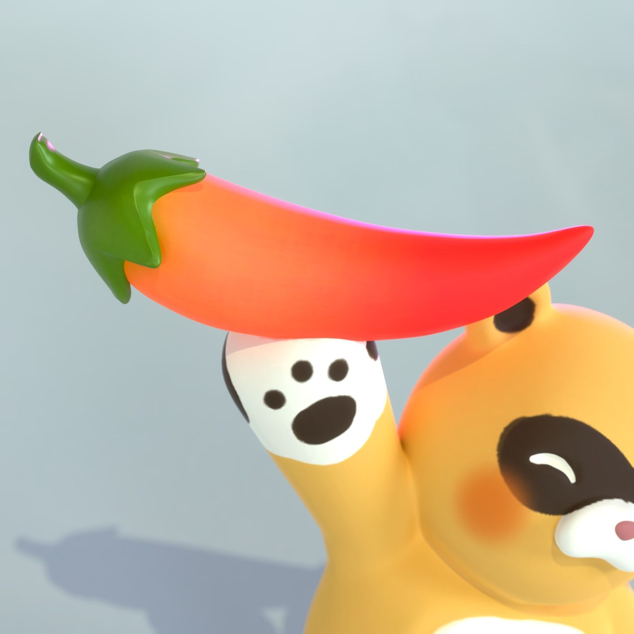 Gouba the God of the Stove 3D print model_4