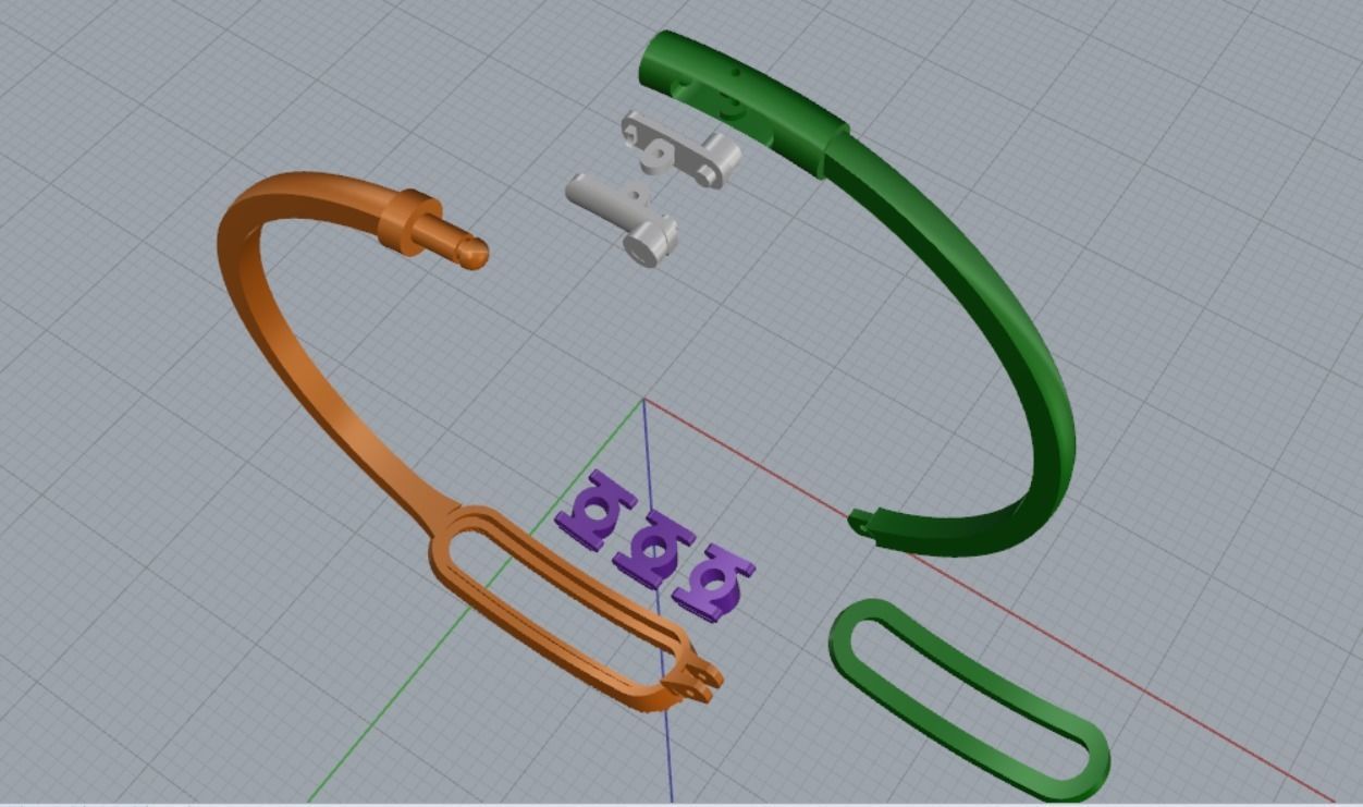 bracelet missika 3D print model_10