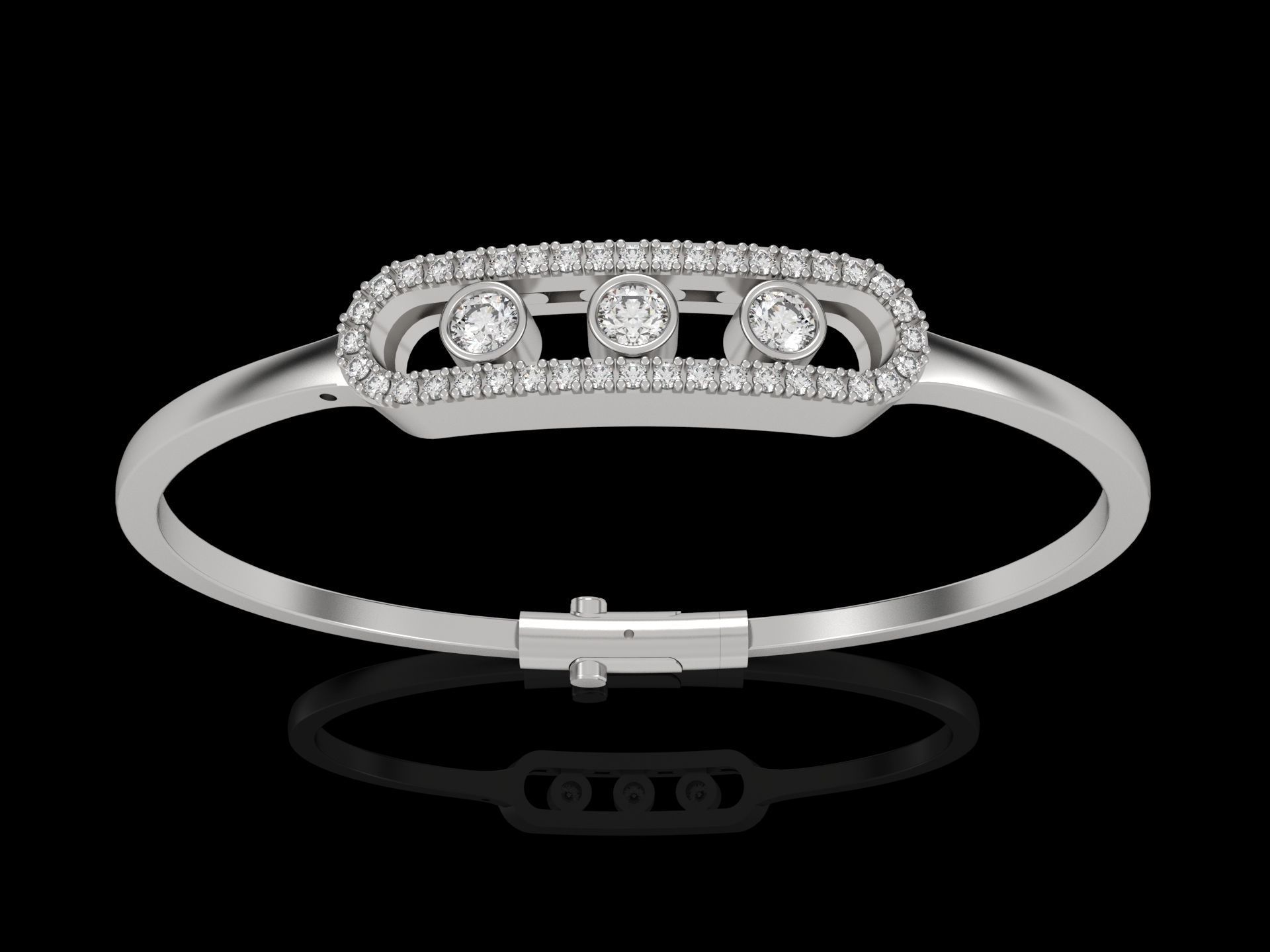 bracelet missika 3D print model_3